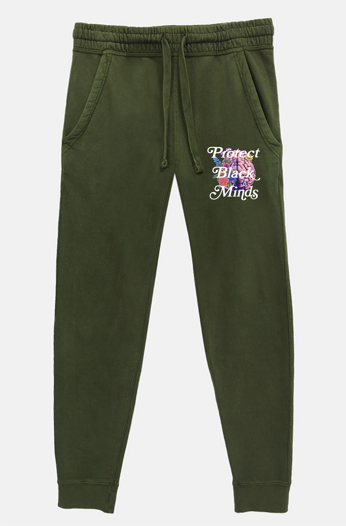 NEW- Protect Black Minds Cropped Sweatpants