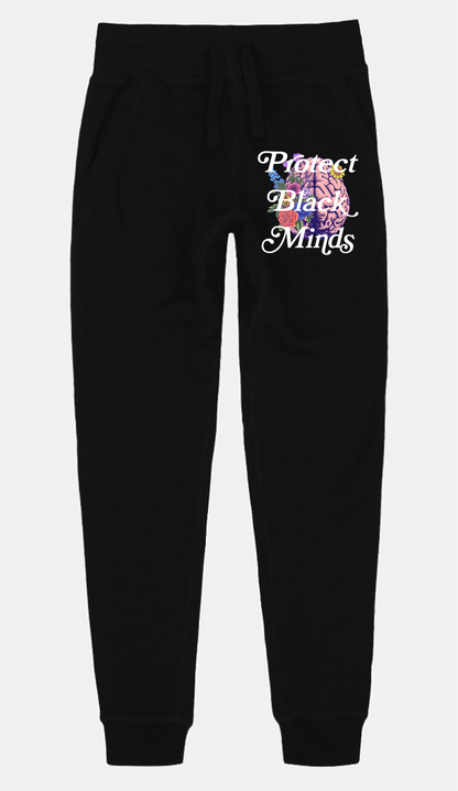 NEW- Protect Black Minds Cropped Sweatpants